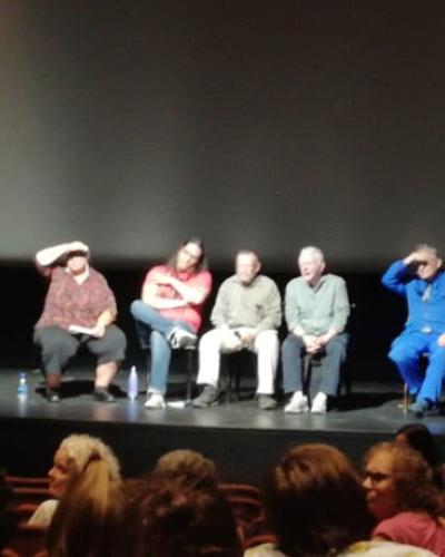 photo of question-and-answer session following the film screening